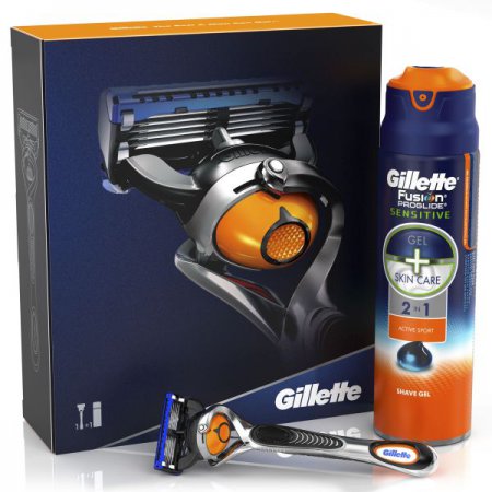 Подарочный набор Fusion ProGlide с технологией FlexBall™ –  самые совершенные продукты Gillette для настоящих мужчин 